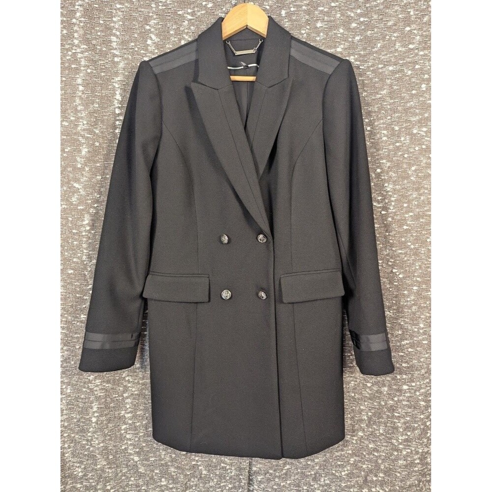 White House Black Market Double Breasted Peacoat‎ Women's Medium